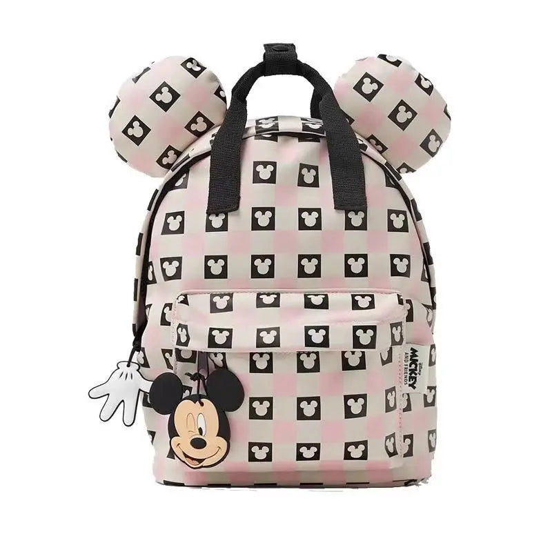 27X21X10 cm Disney cartoon Mickey Mouse  New Kids Backpack Mini Minnie Schoolbag  Girls and Boys  Cute Shoulder Bag