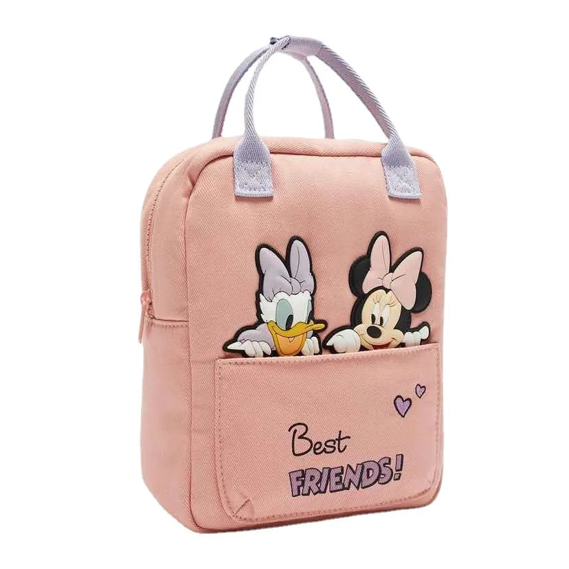 27X21X10 cm Disney cartoon Mickey Mouse  New Kids Backpack Mini Minnie Schoolbag  Girls and Boys  Cute Shoulder Bag