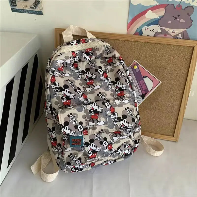 27X21X10 cm Disney cartoon Mickey Mouse  New Kids Backpack Mini Minnie Schoolbag  Girls and Boys  Cute Shoulder Bag
