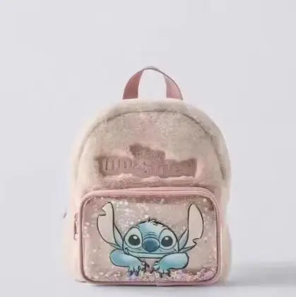 27X21X10 cm Disney cartoon Mickey Mouse  New Kids Backpack Mini Minnie Schoolbag  Girls and Boys  Cute Shoulder Bag