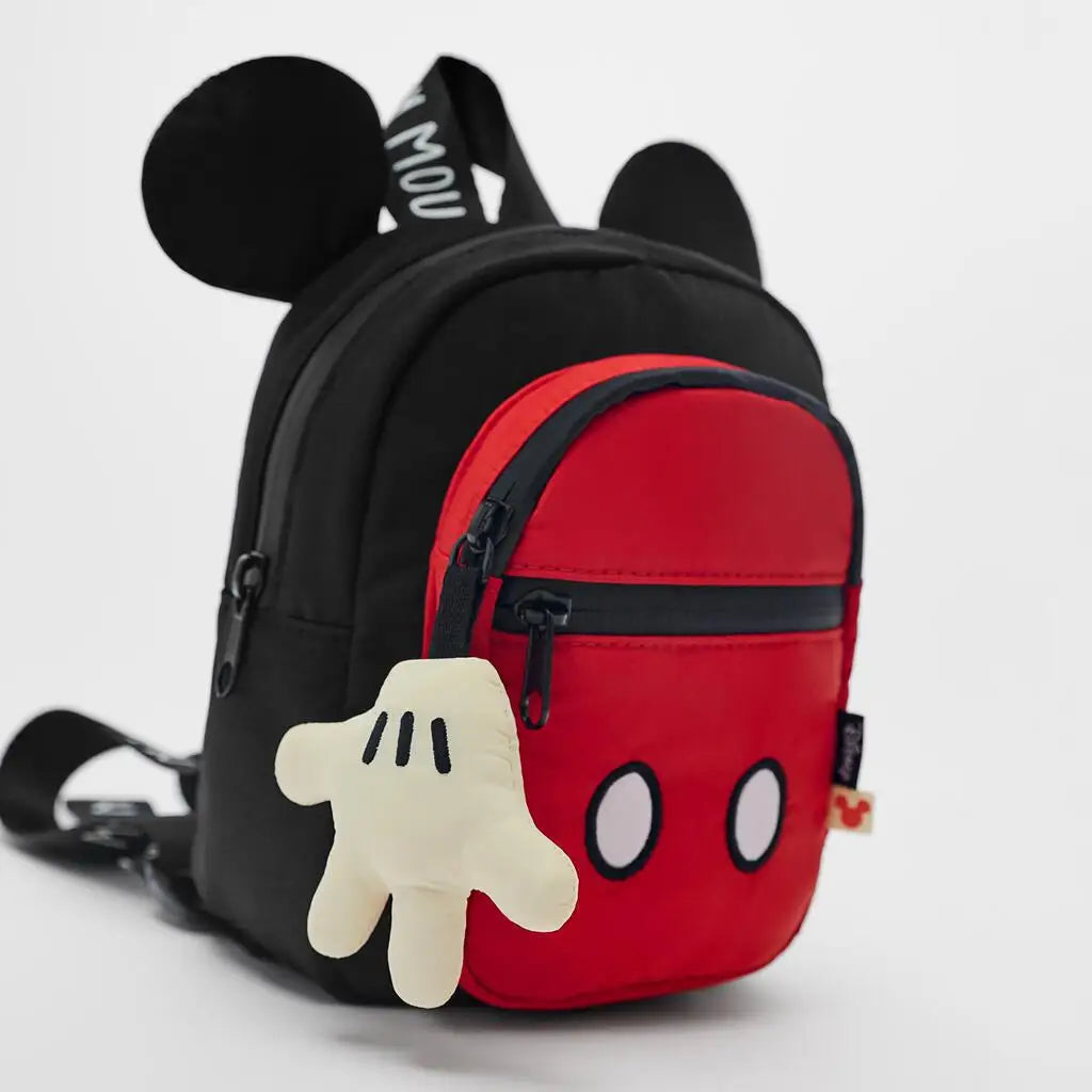 27X21X10 cm Disney cartoon Mickey Mouse  New Kids Backpack Mini Minnie Schoolbag  Girls and Boys  Cute Shoulder Bag