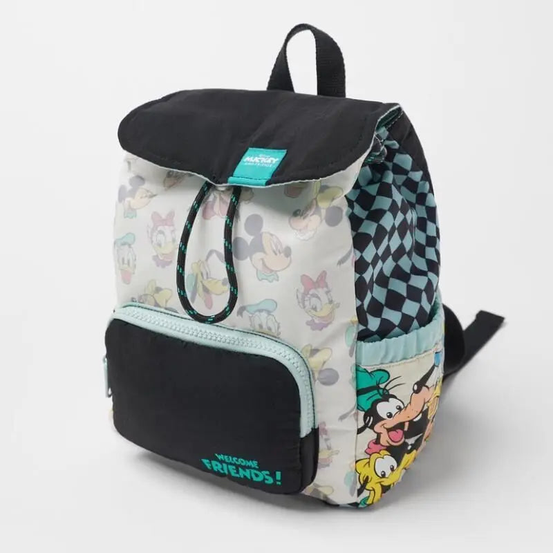 27X21X10 cm Disney cartoon Mickey Mouse  New Kids Backpack Mini Minnie Schoolbag  Girls and Boys  Cute Shoulder Bag