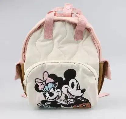 27X21X10 cm Disney cartoon Mickey Mouse  New Kids Backpack Mini Minnie Schoolbag  Girls and Boys  Cute Shoulder Bag