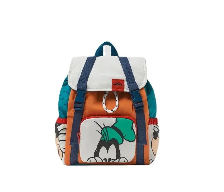 27X21X10 cm Disney cartoon Mickey Mouse  New Kids Backpack Mini Minnie Schoolbag  Girls and Boys  Cute Shoulder Bag